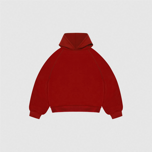 EVERYDAY OXIDE RED HOODIE